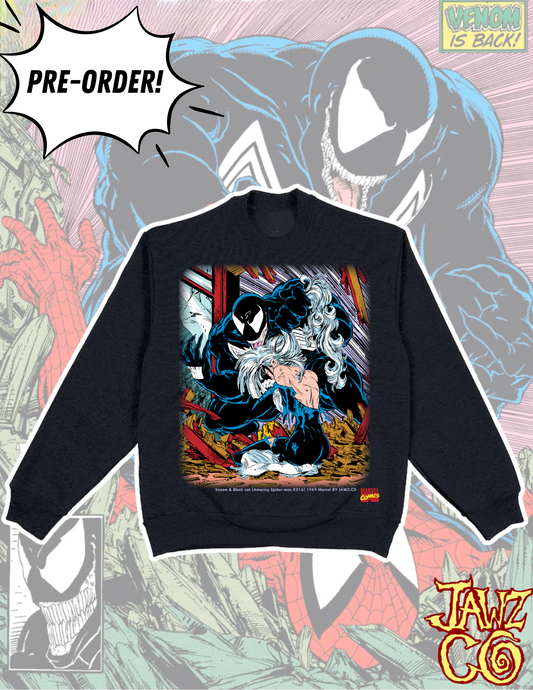 Venom & Blackcat Crew Neck